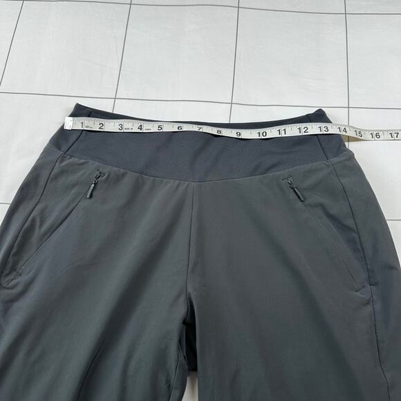 Athleta Pants Womens 4 Petite Gray Lined Soho Jogger Travel Minimalist Tapered - Picture 7 of 11